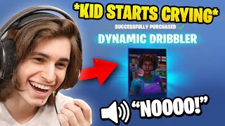 Reacting To Kids ACCIDENTALLY Buying Fortnite Skins 😭 [upl. by Nosyk]