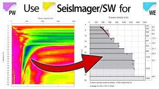 1D MASW Data Processing using SeisImagerSW  03 [upl. by Reivazx]