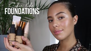 LOOK NATURAL  5 BEST SKINLIKE FOUNDATIONS  Jessica Pimentel [upl. by Ardnik]