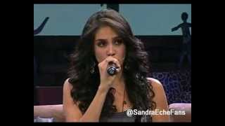 Sandra Echeverria en Miembros Al Aire 2011 parte2 [upl. by Quenna]