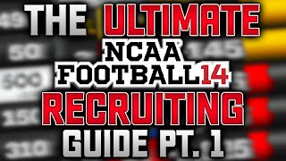 The Ultimate NCAA 14 Recruiting Guide Pt 1 Ft NitroDrive [upl. by Clemence]