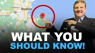 Living in Cohasset Massachusetts  What You NEED To Know [upl. by Yrem]