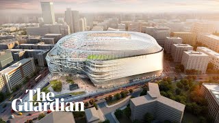 Real Madrid unveil plans for €525m digital stadium of the future [upl. by Victorine]