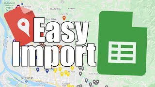 How to Import Map Data into Google MyMaps [upl. by Randolf]