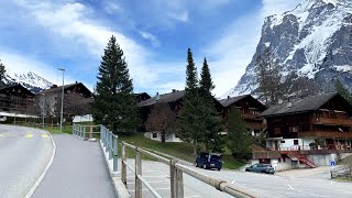 HD  Grindelwald walking tour  Attractions in Interlaken Switzerland [upl. by Eisset384]