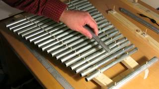 DIY Glockenspiel first test [upl. by Nerual172]