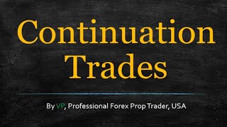 Forex Algorithm Trading  Continuation Trades [upl. by Chura]