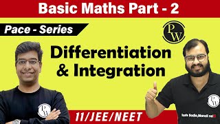 Ch3  Basic Maths  Part 2   Mathematical Tool  Differentiation amp Integration  Jee  Neet  11 [upl. by Hanikas]