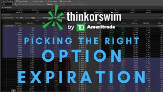 Choosing The Best Option Expiration  Day Trading Options [upl. by Alemahs]