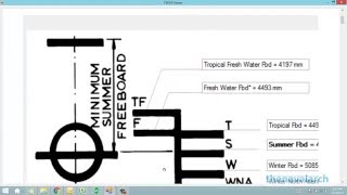 FBD A software for freeboard calculations wwwthenavalarchcom [upl. by Hairam]