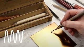 How to make an etching  National Museums Liverpool [upl. by Vally]