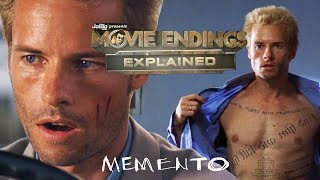 Memento Movie Ending Explained [upl. by Noleta708]