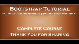 Bootstrap tutorial for beginners [upl. by Adnolat617]