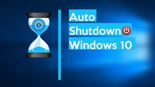 How to Schedule Auto Shutdown in Windows 10 really easy [upl. by Martica441]