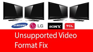 Video not playing on TV USB fix  Video Format not supported on TV fix [upl. by Adalie960]