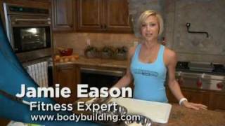 Jamie Easons Chocolate Protein Bars  Bodybuildingcom [upl. by Gerger113]