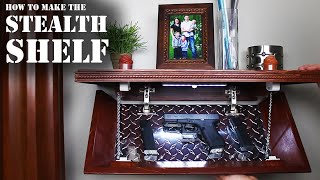 How To Make the Stealth Shelf Homemade Concealment Shelf [upl. by Mcmaster]