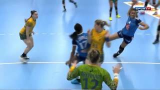 Brasil x França Mundial de handebol feminino 2015 [upl. by Oiled]