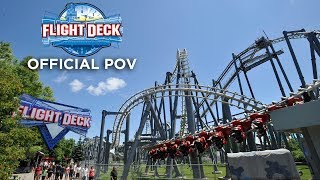 Official POV  Flight Deck  Canadas Wonderland [upl. by Lemaceon]