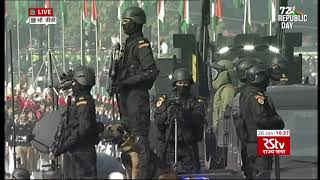 NSG Marching Contingent  Republic Day Parade 2021 [upl. by Ottie634]