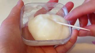 DIY Shampoo And Salt Slime [upl. by Anyala]