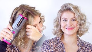 Worlds First WIRELESS AUTOMATED Curling Iron  Milabu [upl. by Ridgley]