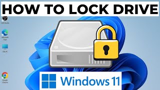 How to Lock Drive in Windows 11 [upl. by Erreid306]