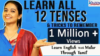 Learn all 12 tenses in 30 minutes through Tamil  Speak English by Using Tenses [upl. by Rozelle112]