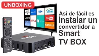 Convertidor a Smart TV Box  Instalación y funcionamiento [upl. by Yud]