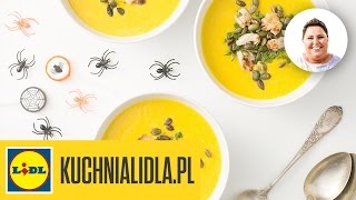 🍜 Przepis na zupę z dyni  Dorota Wellman – Przepisy Kuchni Lidla [upl. by Larentia830]