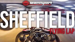 Flying Lap  TeamSport Karting Sheffield [upl. by Artenra]