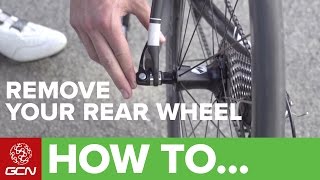 How To Remove And Replace Your Rear Wheel [upl. by Riker]