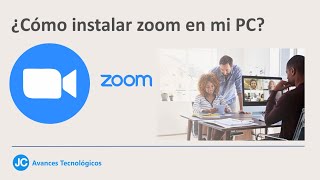 Cómo descargar ZOOM  Instalar ZOOM en mi PC  ZOOM para Windows 10 [upl. by Eintruok]