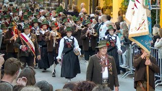 Bezirksmusikfest in Matrei in Osttirol 2018  Marschwertung [upl. by Dibri]