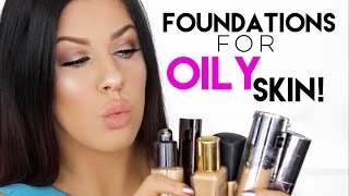 TOP 5 FOUNDATIONS FOR OILY SKIN [upl. by Robins]