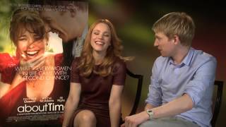 Rachel McAdams And Domhnall Gleeson Interview  About Time  Empire Magazine [upl. by Hembree]