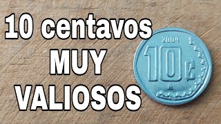 10 Centavos muy valiosos  Monedas Mexicanas  Mexican coins  numismatica de mexico [upl. by Karla519]