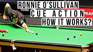 How Ronnie O’Sullivan Snooker Cue Action Works [upl. by Yatnuahc368]