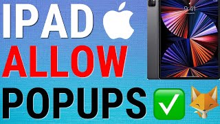 How To Allow Pop Ups On iPad [upl. by Eelirrem401]