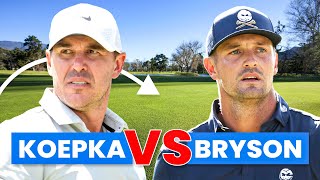 The Rivalry Between Koepka and Dechambeau [upl. by Eniad]