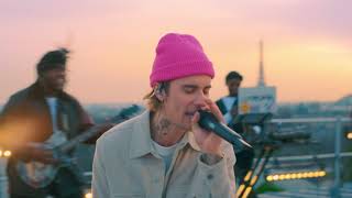 Justin Bieber  Somebody Live from Paris [upl. by Cindie]