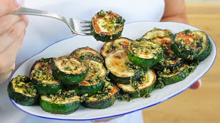 Ich habe noch nie so leckere Zucchini gegessen Spanische Knoblauch Zucchini Frische Rezepte [upl. by Kyriako71]