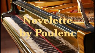 Novelette  Poulenc [upl. by Nilpik577]