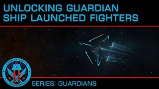 Unlocking the Guardian Ship Launched Fighters Elite Dangerous Tutorial [upl. by Cerallua]