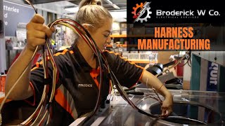 Harness Manufacturing  Broderick W Co [upl. by Nwahsyd]