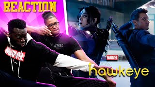 Marvel Studios’ Hawkeye Official Trailer Reaction  Disney [upl. by Aniela]