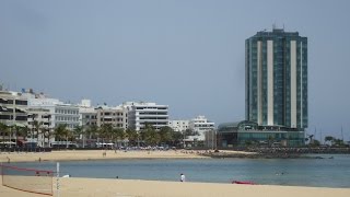 Ciudad de Arrecife  Lanzarote Islas Canarias [upl. by Hairahcaz]