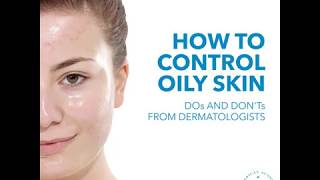 How to control oily skin [upl. by Ylloh]