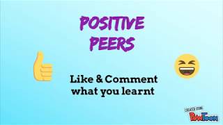 What are positive peer relationships [upl. by Sherborne975]