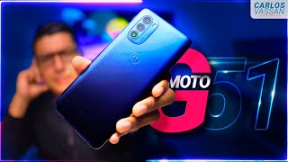 Moto G51  Unboxing en Español [upl. by Arretnahs458]